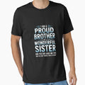 Gifts Brother From Awesome Sister T-Shirt - Custom Art Print for Adults - T-Shirt, Sweatshirt, Hoodie