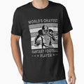 Worlds Okayest Fantasy Football Player T-Shirt - Trendy Graphic for Adults - T-Shirt, Sweatshirt, Hoodie