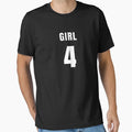 Number 4 Front T-Shirt - Custom Art Print Unisex - T-Shirt, Sweatshirt, Hoodie