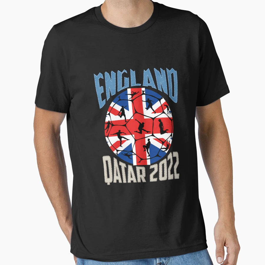 England World Cup Qatar 2022 T-Shirt - Trendy Graphic Men Women - T-Shirt, Sweatshirt, Hoodie