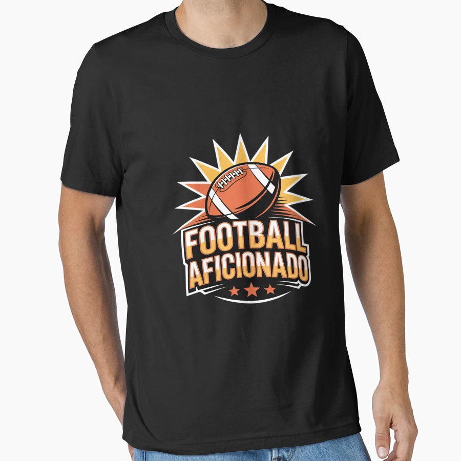 Football Aficionado Coach Lover Expert T-Shirt - Trendy Graphic Unisex - T-Shirt, Sweatshirt, Hoodie