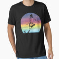 Womens Soccer Silhouette Sunset Soccer T-Shirt - Minimalist Print Unisex - T-Shirt, Sweatshirt, Hoodie