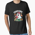 Ghost Football Coach Halloween T-Shirt - Custom Art Print Unisex - T-Shirt, Sweatshirt, Hoodie
