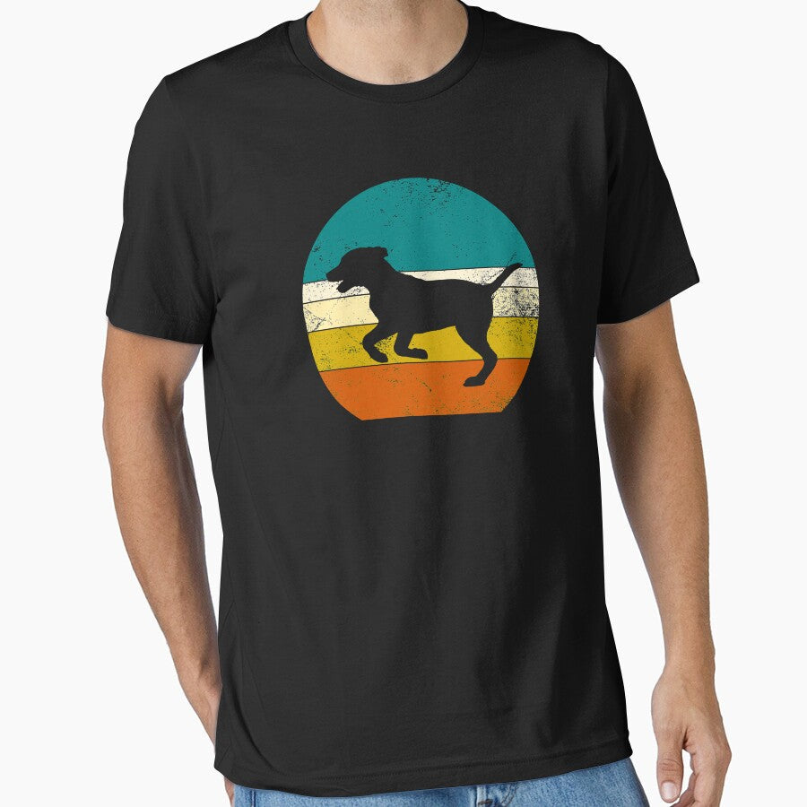 Vintage retro dog by alviansyah02 - Adult & Kids T-Shirts, Sweatshirts & Hoodies apparel design preview 1