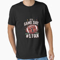 Football Game Day No 1 Fan Football Game T-Shirt - Graphic Print Men Women - T-Shirt, Sweatshirt, Hoodie