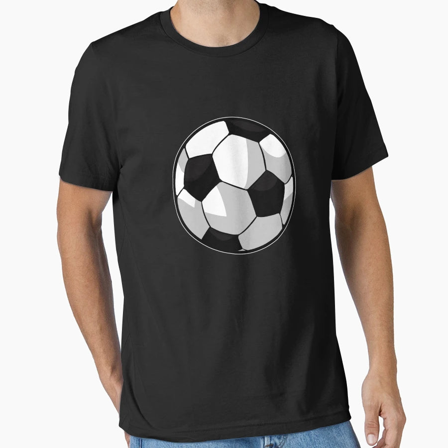 Soccer Ball Player T-Shirt - Aesthetic Graphic for Adults - T-Shirt, Sweatshirt, Hoodie