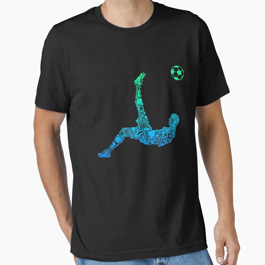 Soccer Players T-Shirt - Aesthetic Graphic for Adults - T-Shirt, Sweatshirt, Hoodie