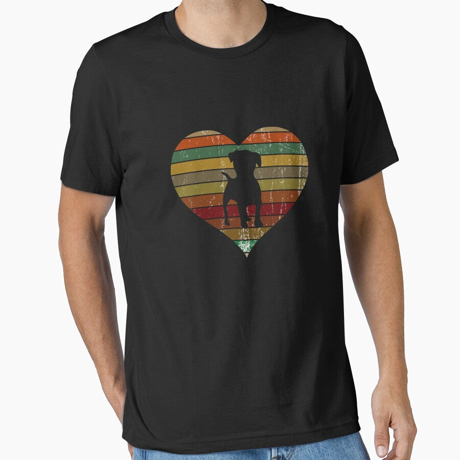 Retro Lovable Little Small Puppy Illustration by - Adult & Kids T-Shirts, Sweatshirts & Hoodies apparel design preview 1