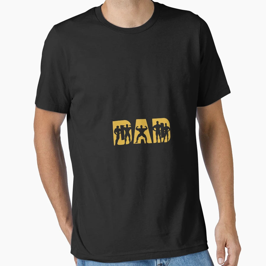 Gym Bodybuilding Fitness Dad Father S T-Shirt - Custom Art Print Unisex - T-Shirt, Sweatshirt, Hoodie