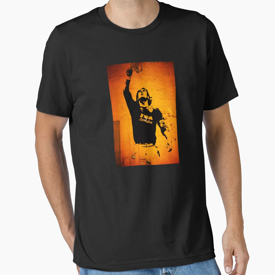Francesco Totti Mural From Rome T-Shirt - Graphic Print for Adults - T-Shirt, Sweatshirt, Hoodie