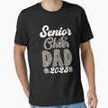 Senior Cheer Dad 2023 Leopard Cheerleader T-Shirt - Graphic Print Unisex - T-Shirt, Sweatshirt, Hoodie