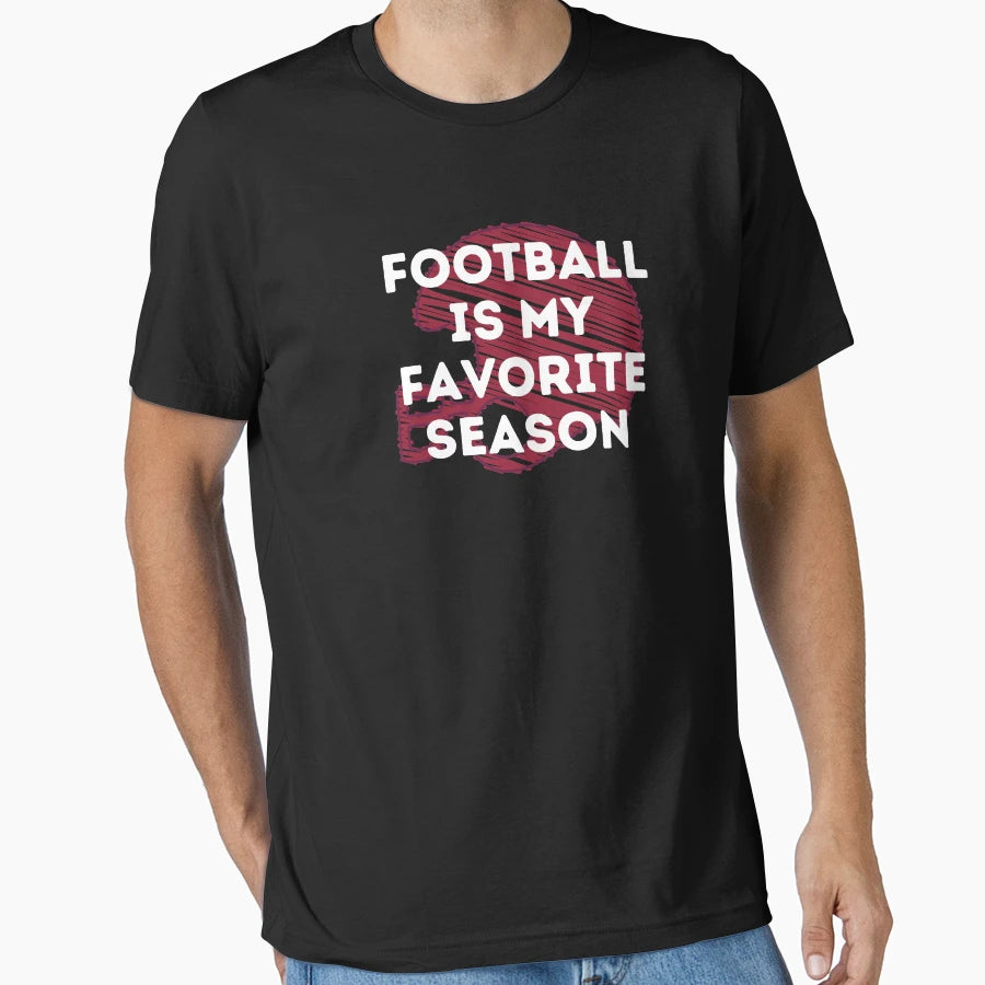 Football Is My Favorite Season Helmet T-Shirt - Novelty Apparel for Adults - T-Shirt, Sweatshirt, Hoodie