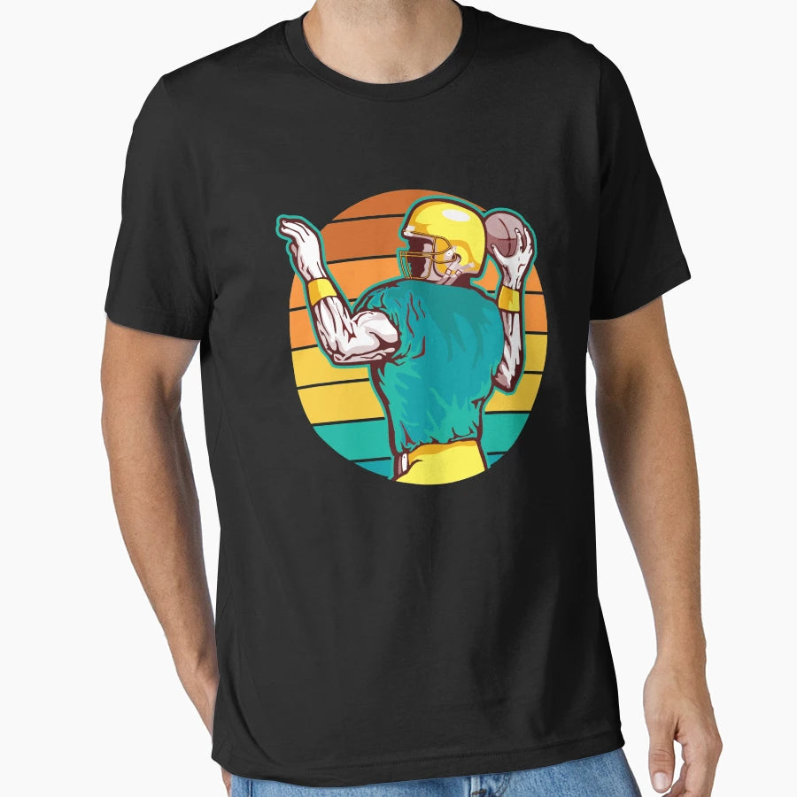 American Football Sports T-Shirt - Novelty Apparel Unisex - T-Shirt, Sweatshirt, Hoodie