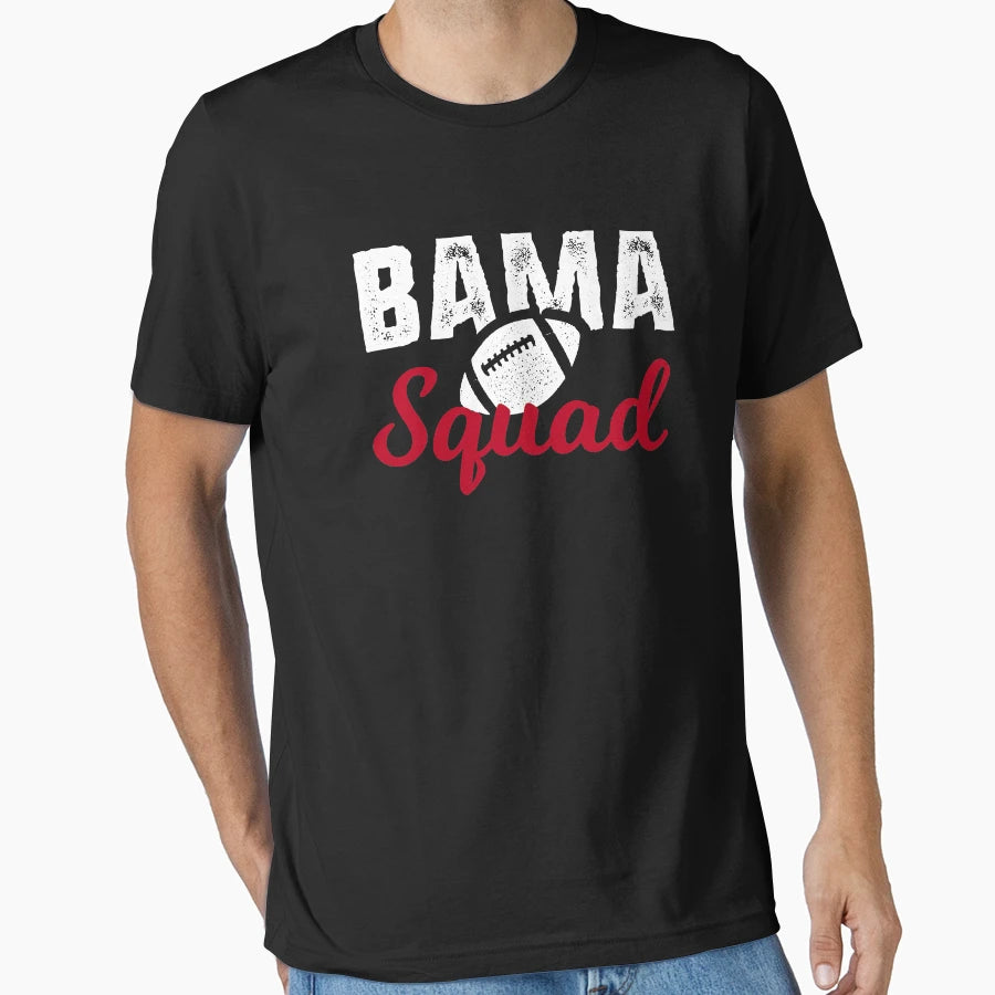 Alabama College Crimson Football T-Shirt - Fun Novelty Design for Adults - T-Shirt, Sweatshirt, Hoodie