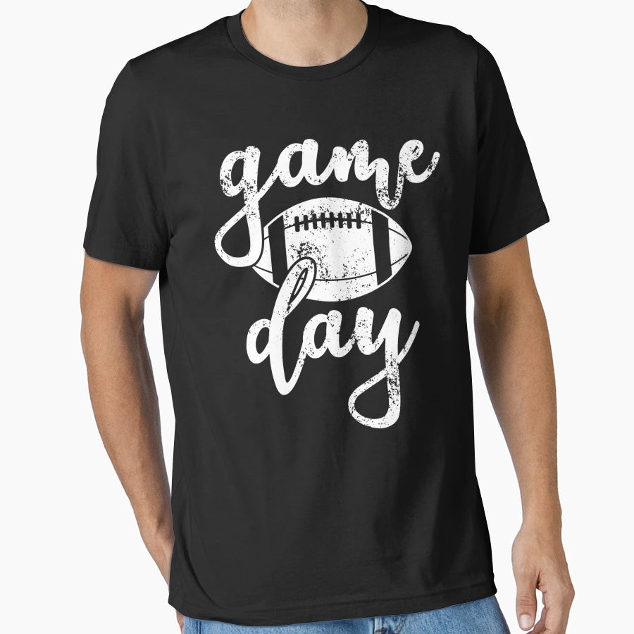 Game Day Football Lover T-Shirt - Graphic Print Unisex - T-Shirt, Sweatshirt, Hoodie