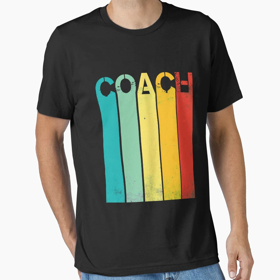 Soccer Coach T-Shirt - Custom Art Print Unisex - T-Shirt, Sweatshirt, Hoodie