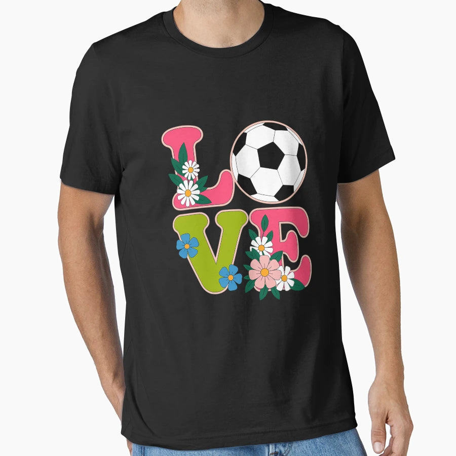 Soccer Art Soccer Lover T-Shirt - Streetwear Style for Adults - T-Shirt, Sweatshirt, Hoodie