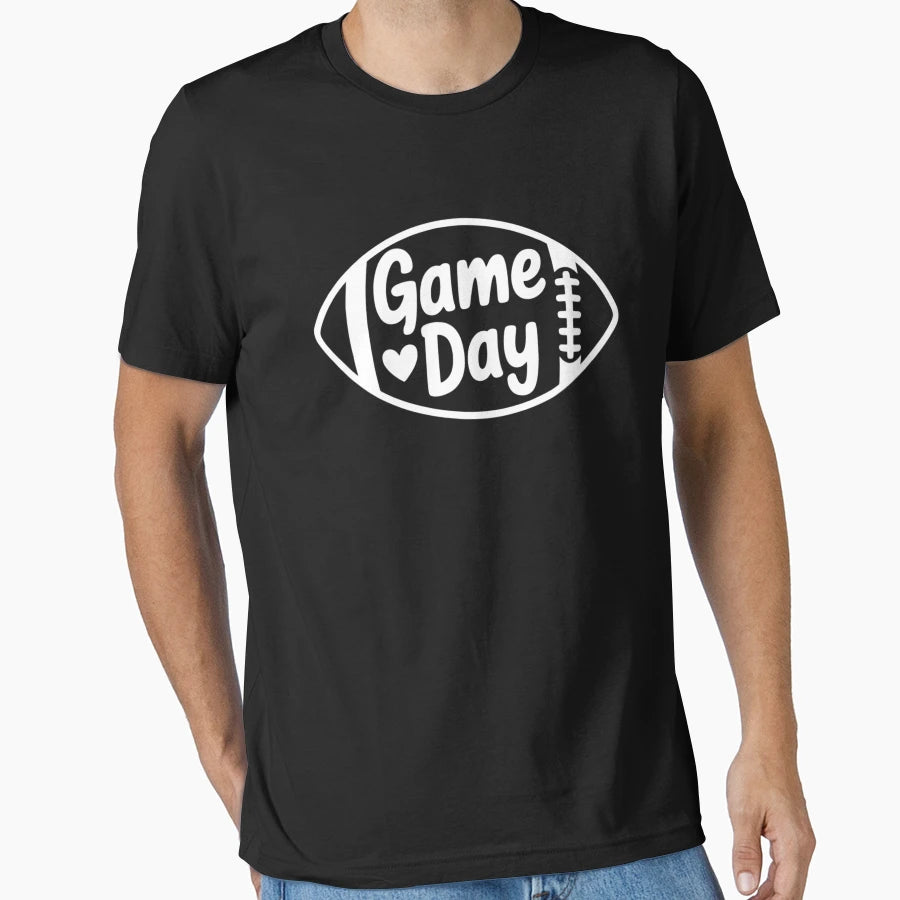 Game Day Football Season Team Sports T-Shirt - Minimalist Print Unisex - T-Shirt, Sweatshirt, Hoodie