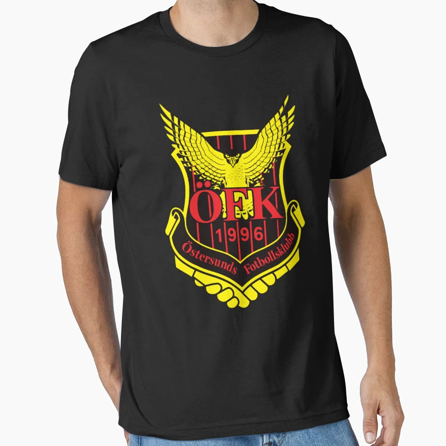 Ostersunds Fk Crestlogo Png T-Shirt - Graphic Print Unisex - T-Shirt, Sweatshirt, Hoodie