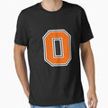 Orange White Number 0 Jersey Player T-Shirt - Streetwear Style Men Women - T-Shirt, Sweatshirt, Hoodie