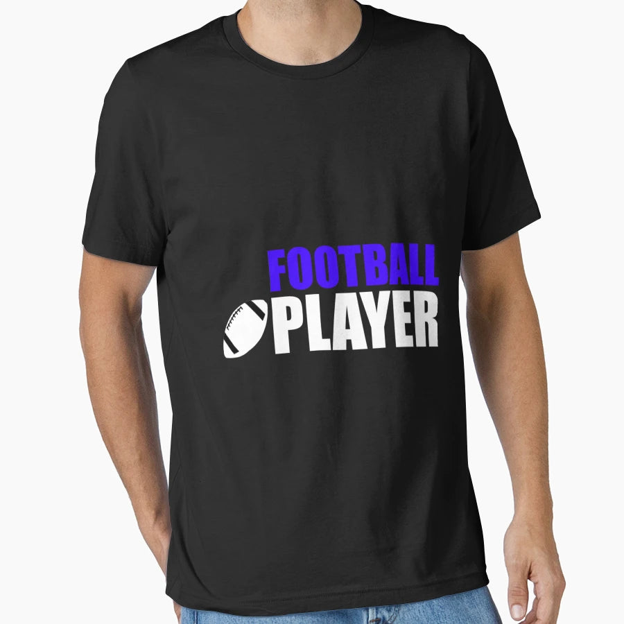 Football Player T-Shirt - Streetwear Style for Adults - T-Shirt, Sweatshirt, Hoodie