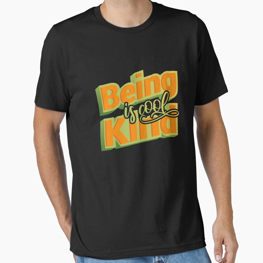 Being Kind Is Cool,being the new cool - Adult & Kids T-Shirts, Sweatshirts & Hoodies apparel design preview 1