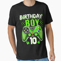 Birthday 10 Video Game Controller T-Shirt - Fun Novelty Design for Adults - T-Shirt, Sweatshirt, Hoodie