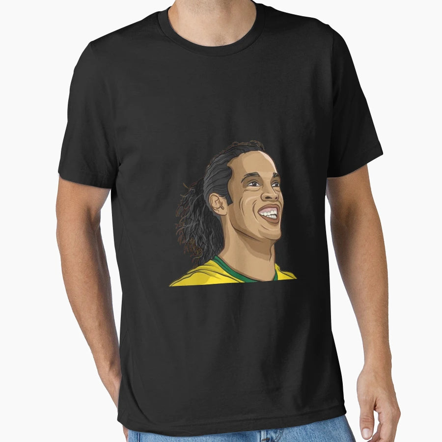 Brazilian Football Player From T-Shirt - Trendy Graphic for Adults - T-Shirt, Sweatshirt, Hoodie