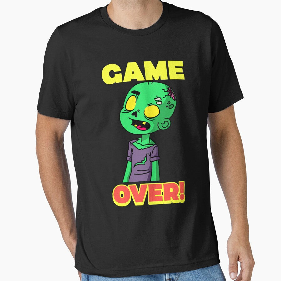 GAME OVER by creativeliberty - Adult & Kids T-Shirts, Sweatshirts & Hoodies apparel design preview 1