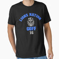 Lions Nation Goff 16 S Nation Nt T-Shirt - Minimalist Print for Adults - T-Shirt, Sweatshirt, Hoodie
