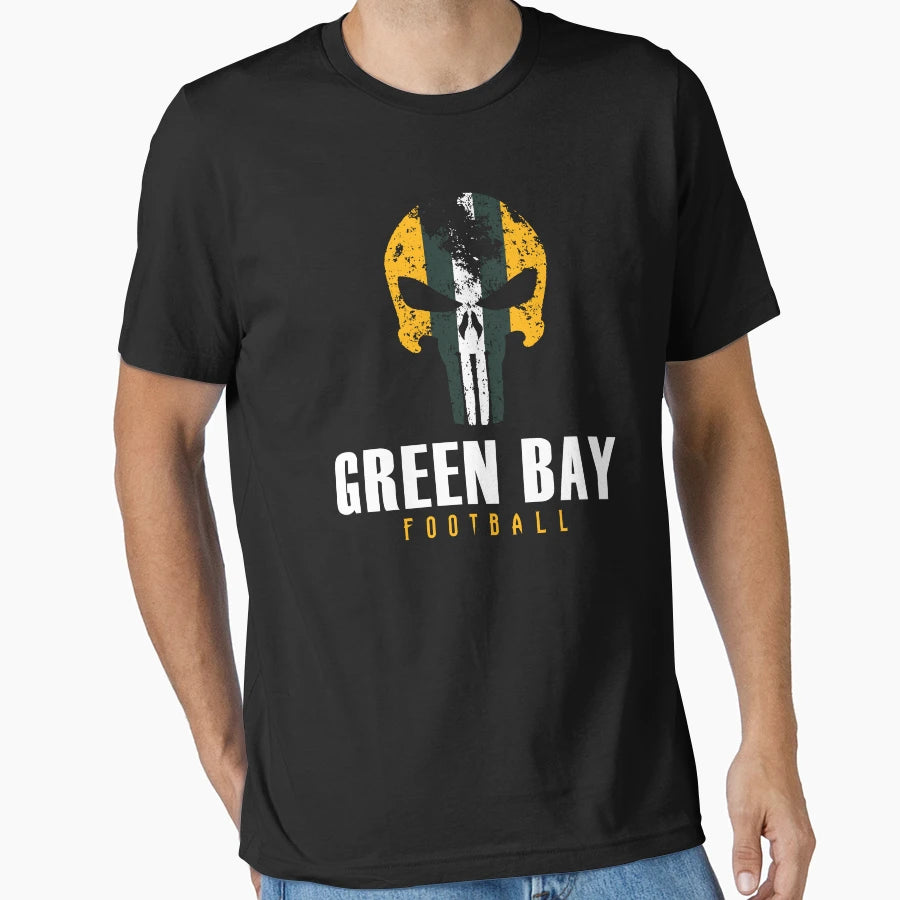 Green Bay Football Fan Grunge T-Shirt - Streetwear Style Men Women - T-Shirt, Sweatshirt, Hoodie