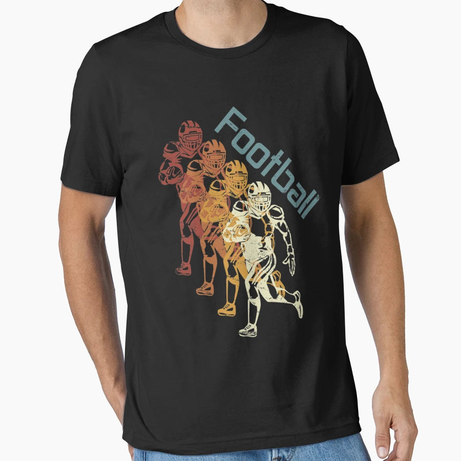 Football Quarterback T-Shirt - Aesthetic Graphic Men Women - T-Shirt, Sweatshirt, Hoodie