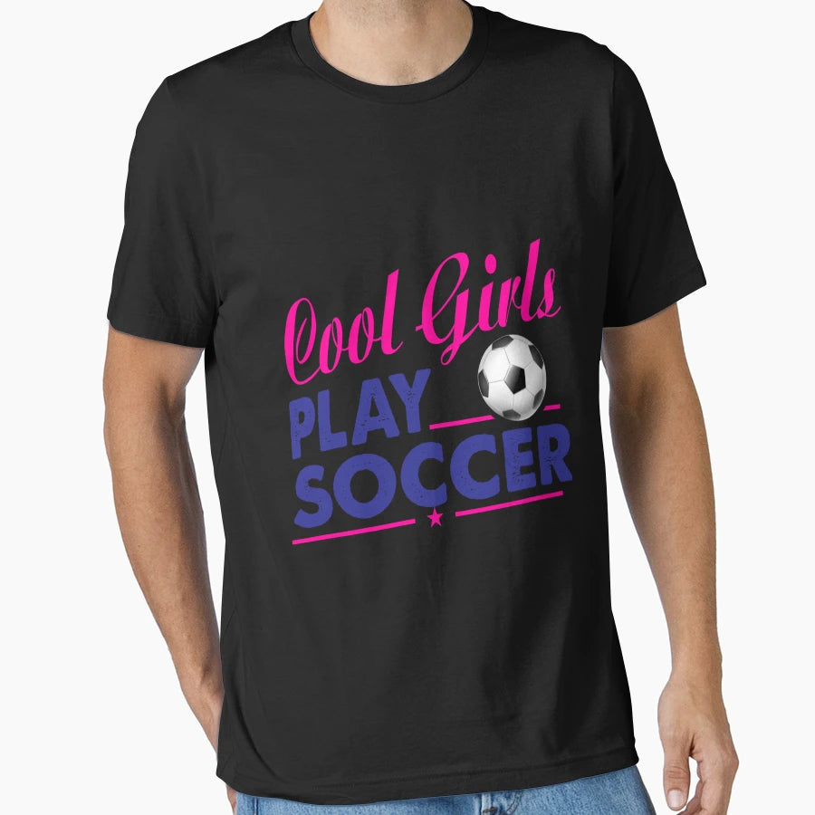 Play Soccer Soccer Winning Team T-Shirt - Minimalist Print for Adults - T-Shirt, Sweatshirt, Hoodie