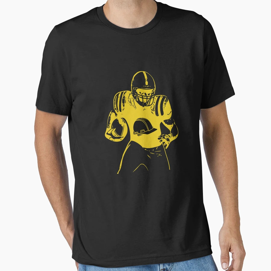 Pittsburgh Steeler Footballer T-Shirt - Casual Everyday Wear Men Women - T-Shirt, Sweatshirt, Hoodie