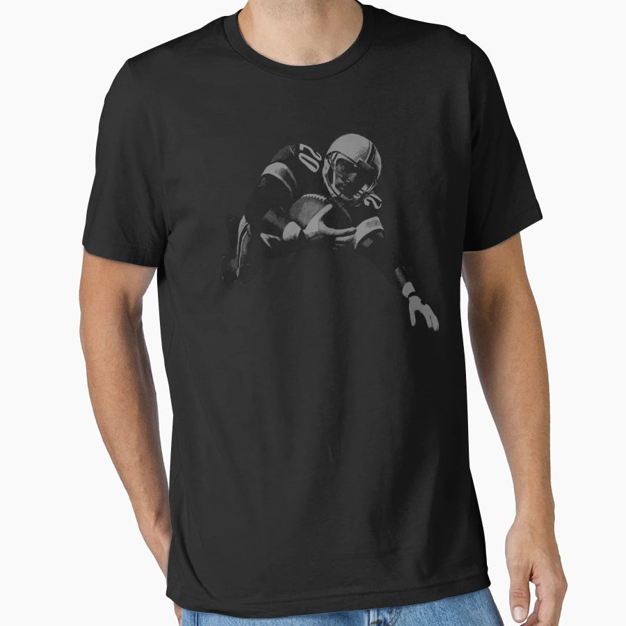 Flying Football Player Collection T-Shirt - Aesthetic Graphic Unisex - T-Shirt, Sweatshirt, Hoodie
