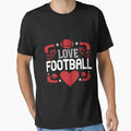 4 Love Football Jacob Zelazny Transparent T-Shirt - Minimalist Print Unisex - T-Shirt, Sweatshirt, Hoodie