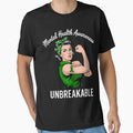 Unbreakable Mental Health Awareness Supporter by - Adult & Kids T-Shirts, Sweatshirts & Hoodies apparel design preview 1