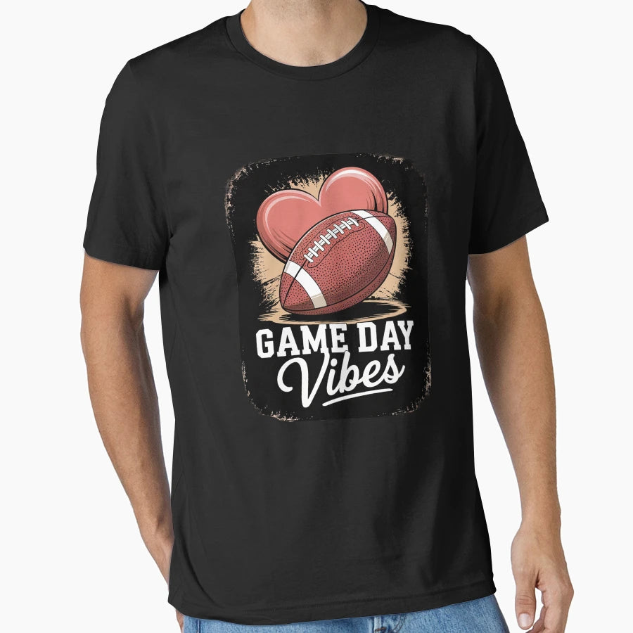 American Football Lover Game Day T-Shirt - Novelty Apparel for Adults - T-Shirt, Sweatshirt, Hoodie