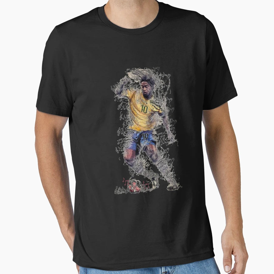 Ronaldinho T-Shirt - Fun Novelty Design Unisex - T-Shirt, Sweatshirt, Hoodie