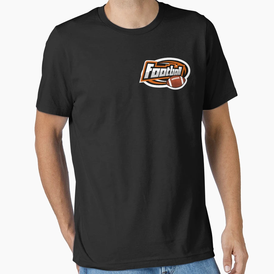 American Football Logo T-Shirt - Novelty Apparel Unisex - T-Shirt, Sweatshirt, Hoodie