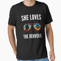 She Loves Denver D T-Shirt - Aesthetic Graphic Men Women - T-Shirt, Sweatshirt, Hoodie