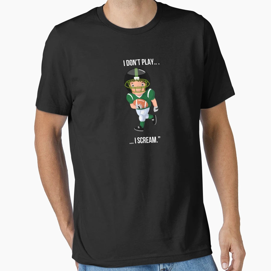 Copy Green American Football Spirit Fan T-Shirt - Aesthetic Graphic Unisex - T-Shirt, Sweatshirt, Hoodie