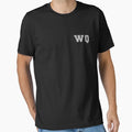 W Q Varsity Initials Varsity Letters T-Shirt - Custom Art Print Men Women - T-Shirt, Sweatshirt, Hoodie