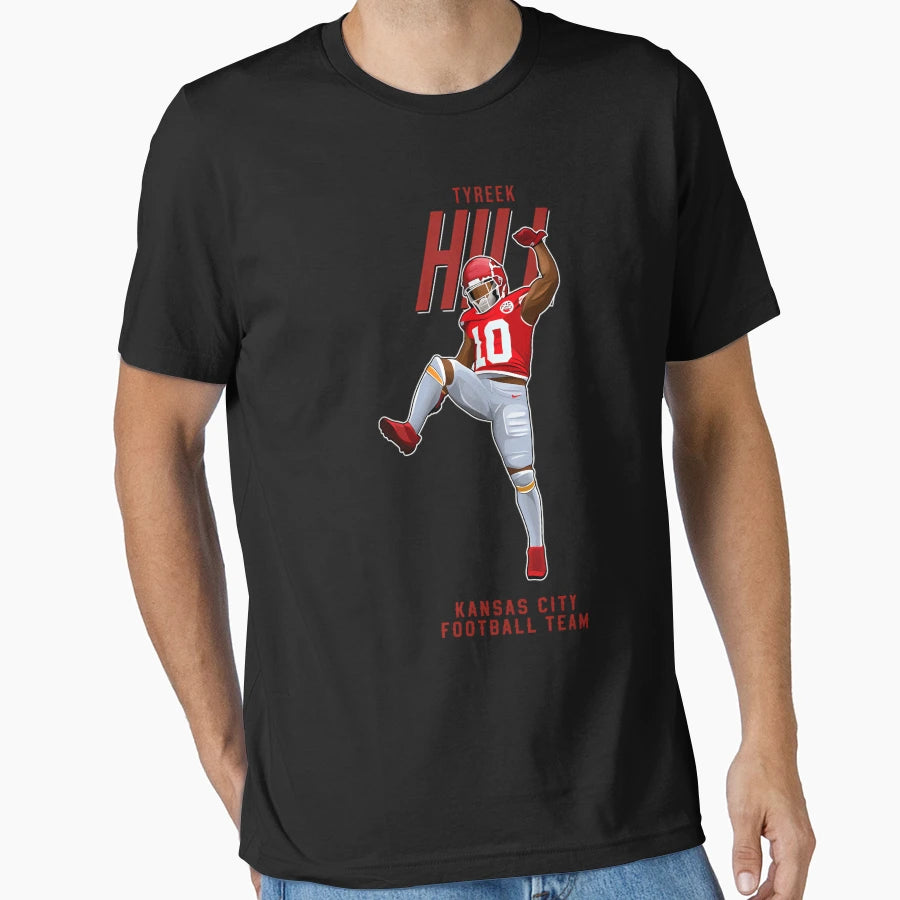 TH 10 Kansas City Football Team T-Shirt - Casual Everyday Wear Unisex - T-Shirt, Sweatshirt, Hoodie