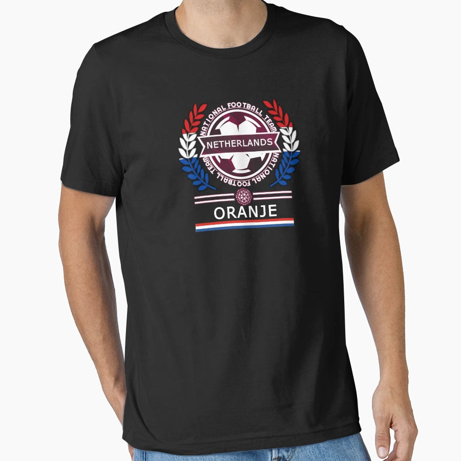 Netherlands New Football Supporters T-Shirt - Custom Art Print for Adults - T-Shirt, Sweatshirt, Hoodie