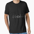 American Football Heartline Team T-Shirt - Custom Art Print for Adults - T-Shirt, Sweatshirt, Hoodie