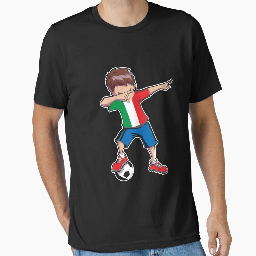 Italy Jersey Football Fan Em 2021 T-Shirt - Graphic Print Men Women - T-Shirt, Sweatshirt, Hoodie