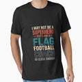 Flag Football Coach T-Shirt - Novelty Apparel for Adults - T-Shirt, Sweatshirt, Hoodie