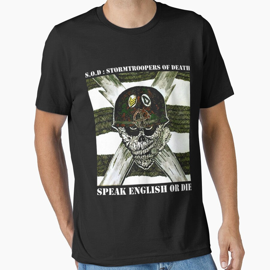 S.O.D Stormtroopers Of Death Band by ElaneHocke - Adult & Kids T-Shirts, Sweatshirts & Hoodies apparel design preview 1