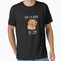Funny Don't be worry capy Positive Vibes Capybara - Adult & Kids T-Shirts, Sweatshirts & Hoodies apparel design preview 1
